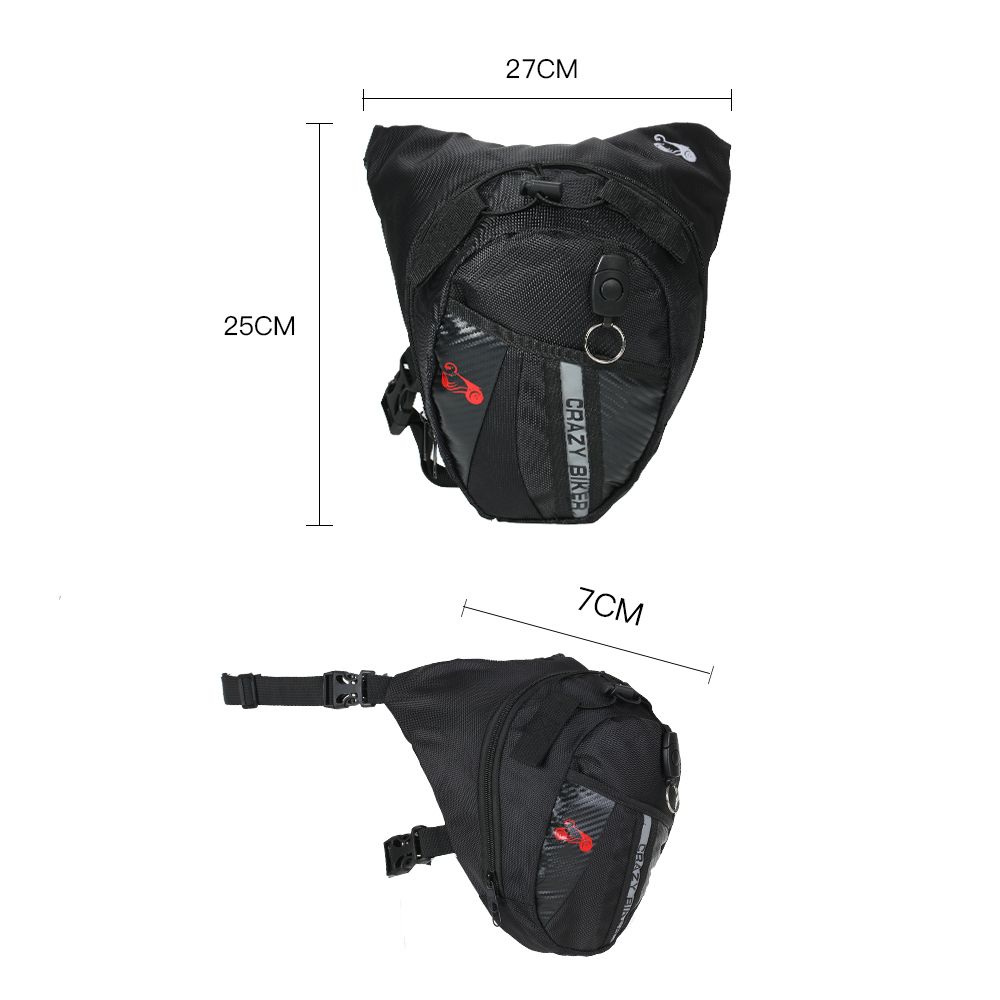 Portable Waterproof Motorcycle Riding Waist Bag Outdoor Leg-