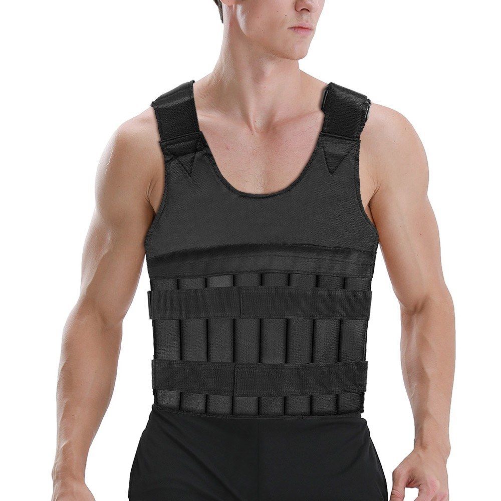 Max Loading 15kg Adjustable Weighted Vest Weight Jacket