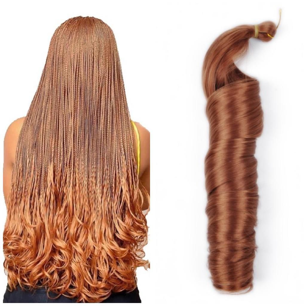 Premium French Curls Braiding Hair Extensions 28inches Color 30