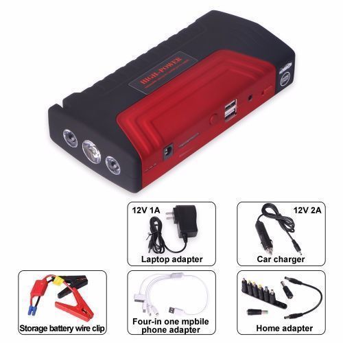 Multi-Function Car Jump Starter With Tyre Inflator- 50800mAh