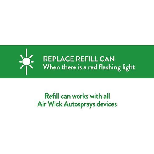 Air Wick Automatic Freshener Spray Refill, Fresh Linen, 3ct