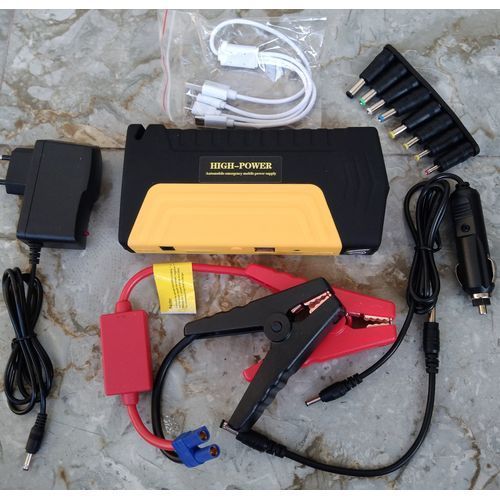 Car Jump Starter Cable & Power Bank - 99800mAH - Torch Light