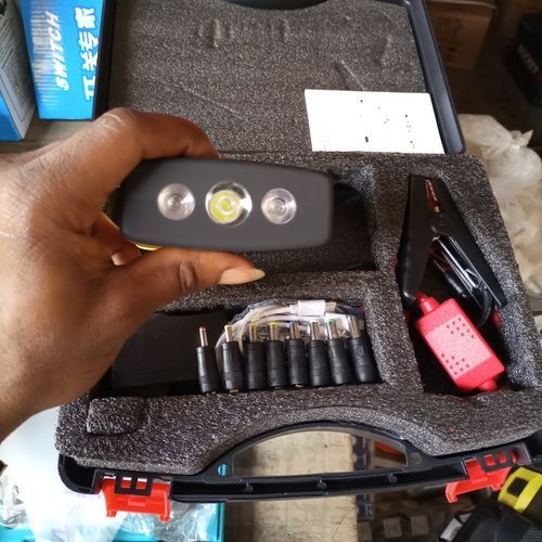 Car Jump Starter Cable & Power Bank - 99800mAH - Torch Light