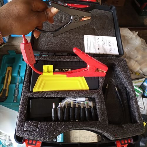 Car Jump Starter Cable & Power Bank - 99800mAH - Torch Light