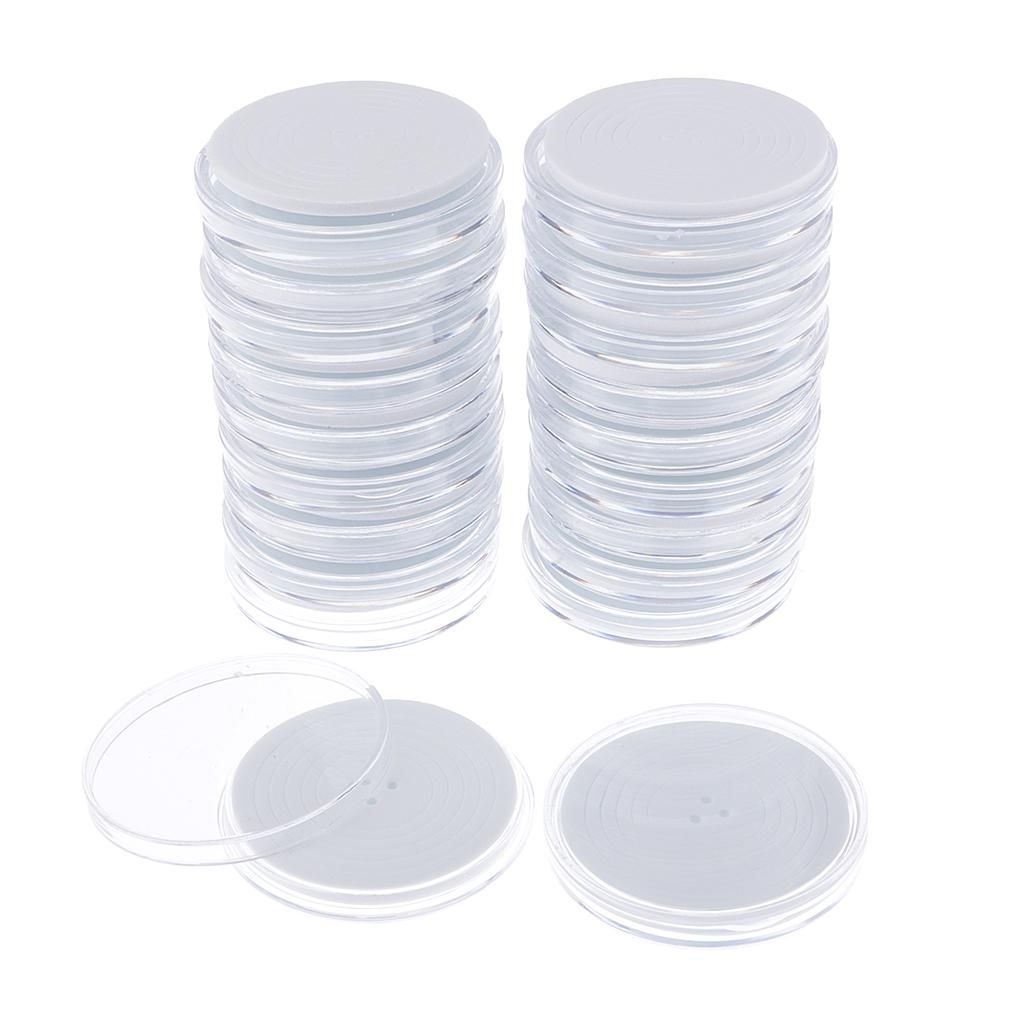 2X Pack Of 10, 46mm Coin  Holder Protect Gasket Coin Holder