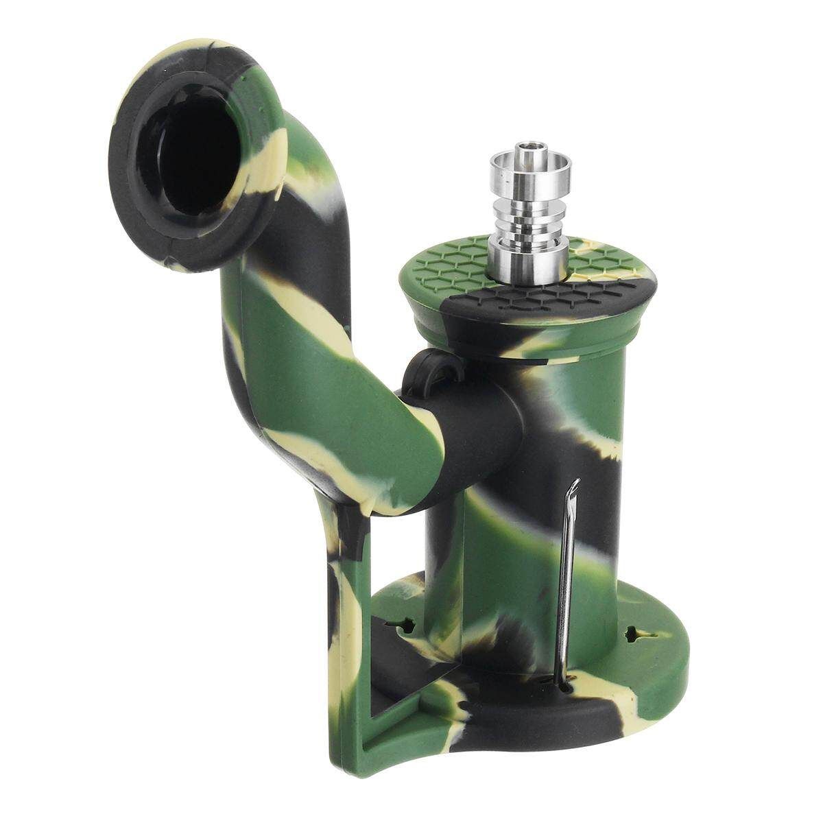 Authentic SILICONE DAB RIG Multicolors Silicone Dab Water Pipe