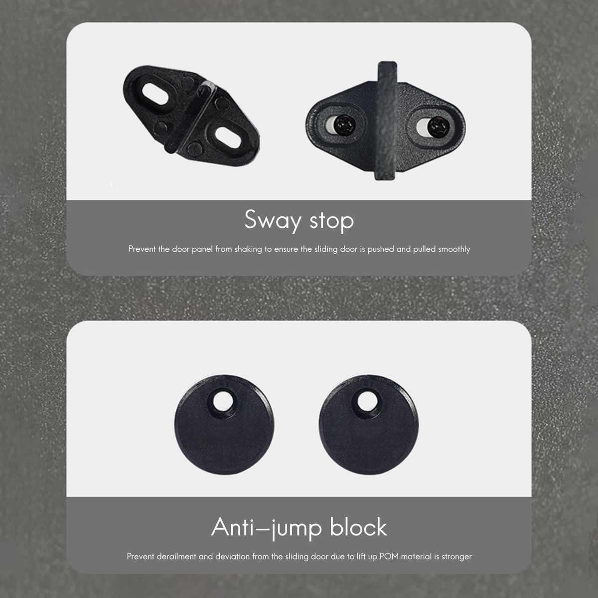 Barn Door Hanging Rail Pulley Wheel Shift Door Hardware