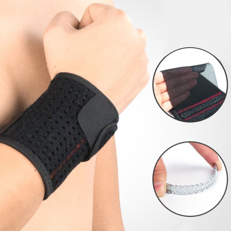 1Pc Sport Weightlifting Fitness Wristband Wrist Support-