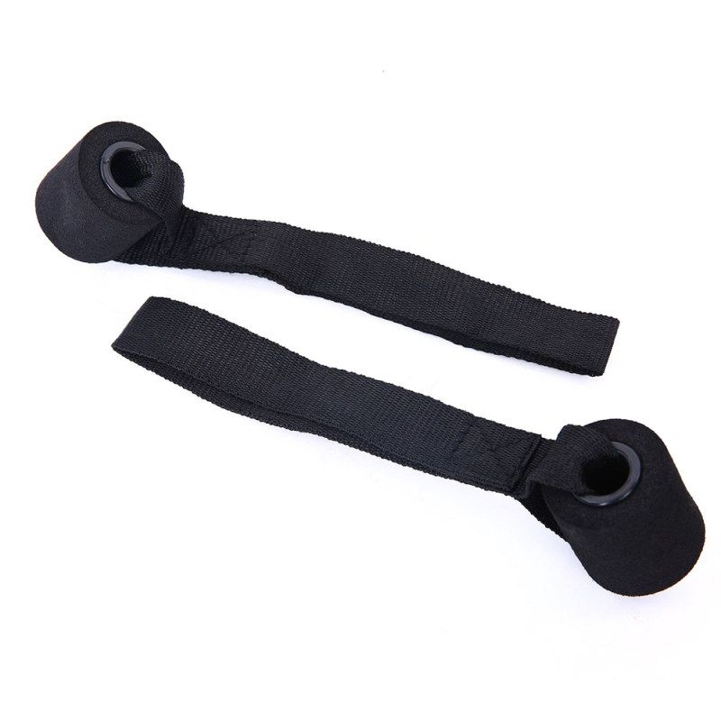 Home Fitness Elastic Exercise Training Strap-Black