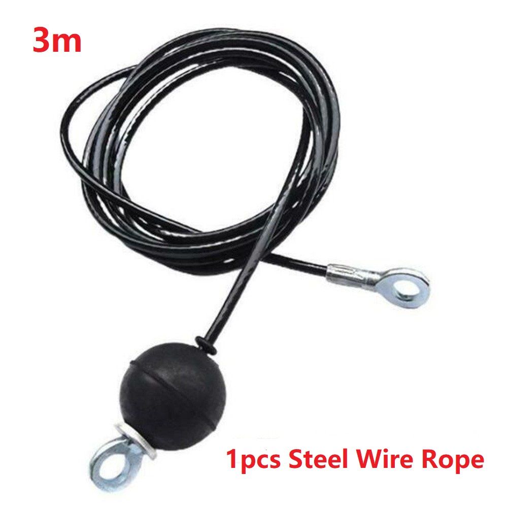 1pcs Steel Wire Rope Kit DIY Weight Multi Gym Cable Fitness Pulley Home Gym Fitness Equipment
