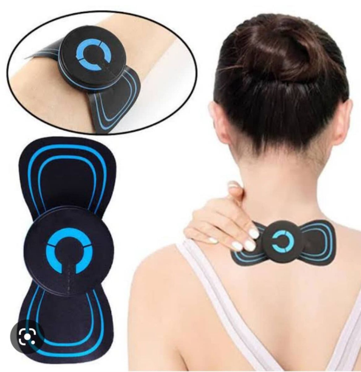 Portable USB Neck Massager Mini Muscle Relief Pain