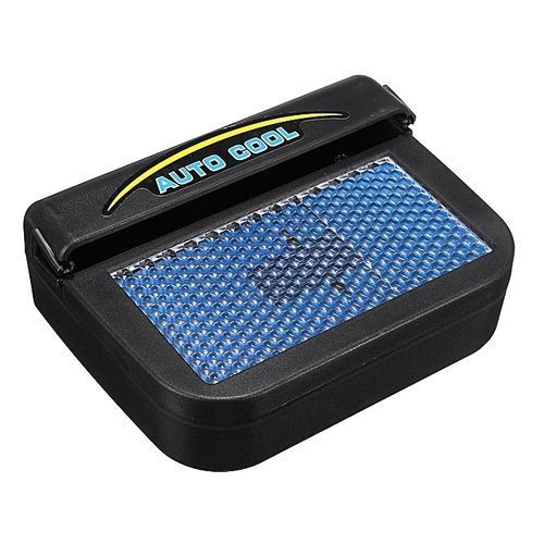 Solar Powered Car Auto Air Vent Cooling Fan Window Ventilation Radiator System