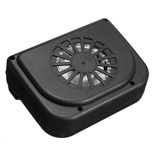 Solar Powered Car Auto Air Vent Cooling Fan Window Ventilation Radiator System