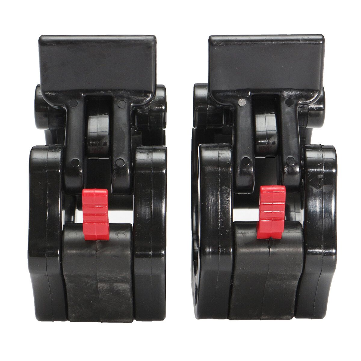 1 Pair Dumbbell Barbell Bar Spinlock Collars Clips For Weight Clamps Training Black Red Black Red