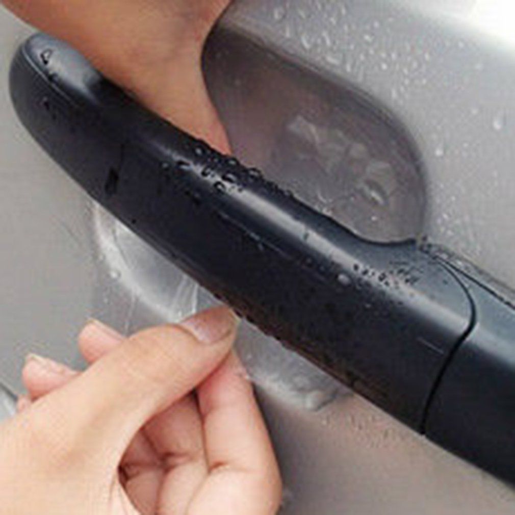 Car Stickers Door Handle Protection Film Invisible Car Handle Scratches