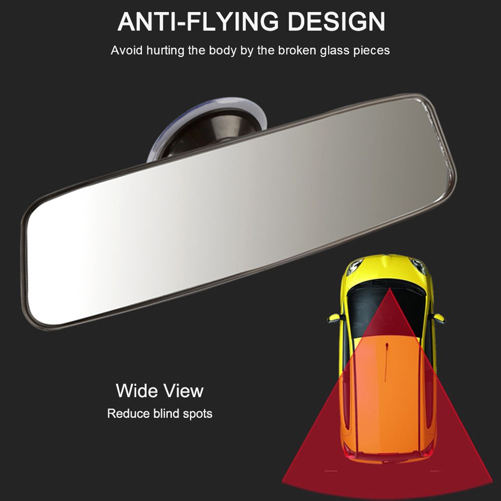 Universal Interior Rear View Mirror Suction Rearview Mirror
