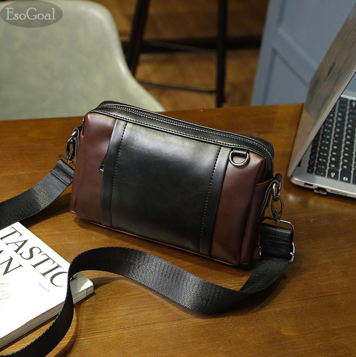 EsoGoal Men Clutch Casual Handbag Fashion Crossbody Bag
