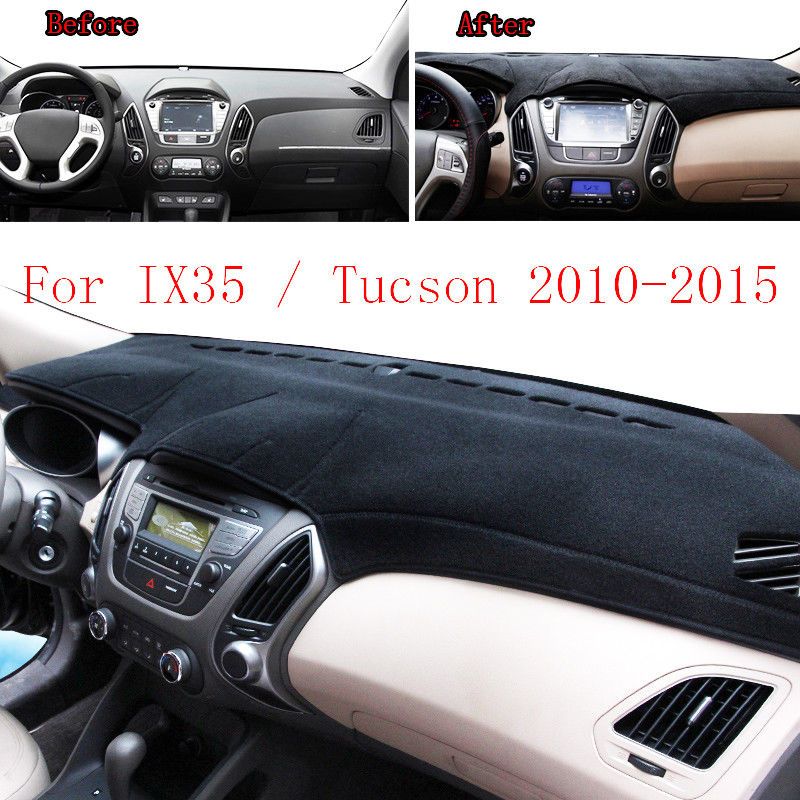 For Hyundai Tucson Ix35 -Car Dashboard Cover Mat Pad Sun