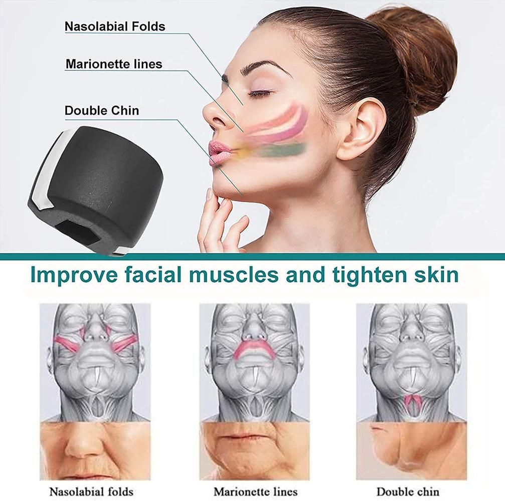 Jawline Exerciser Face Neck Toning Trainer 2rd Gen