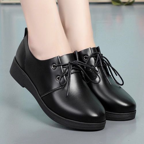 Leather Shoes Men's Casual Wild Soft Bottom Shoes