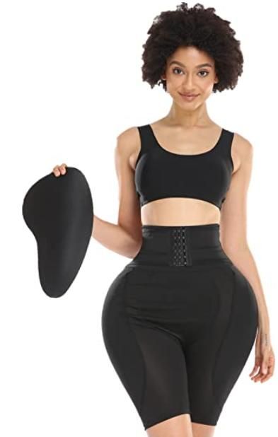 KIM HOOKS FULL HIPS PADEED  BODYSHAPER