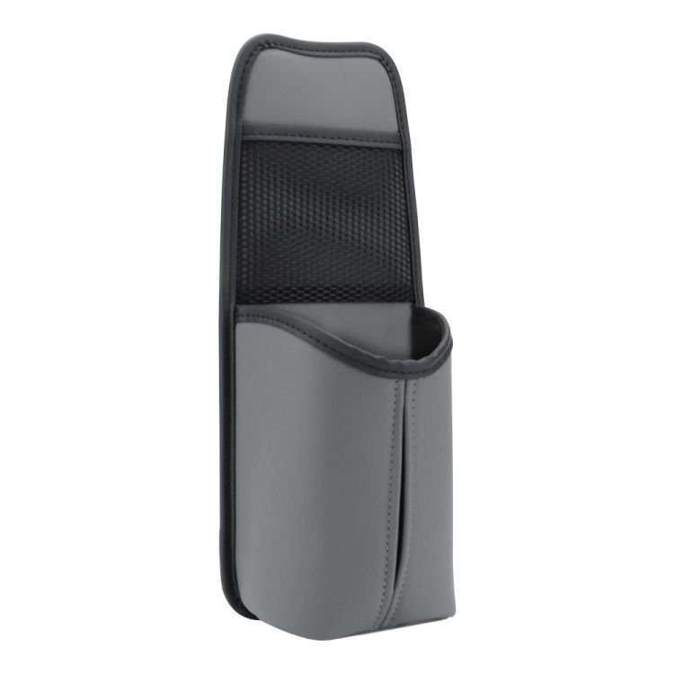 Car Seat Leather Tissue Water Cup Storage Hanging Bag