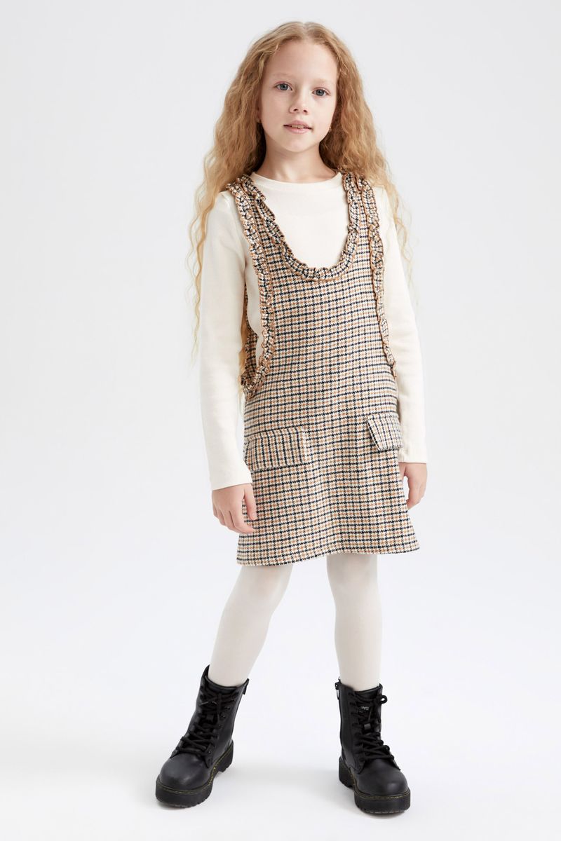 2 Piece Set Girl Wowen Set Woven -Multi