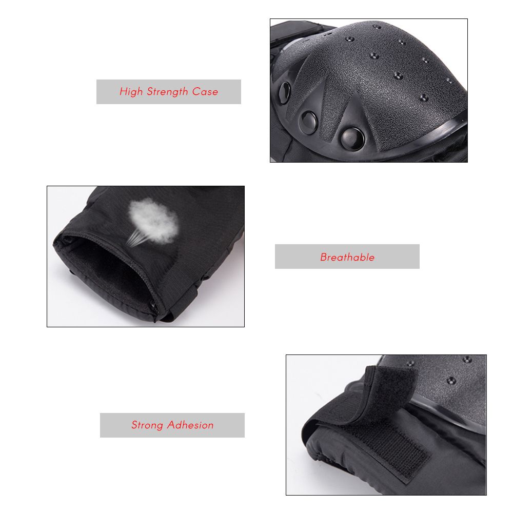 Cycling Knee Brace And Elbow - Knee Protector Gear - 2 Pairs