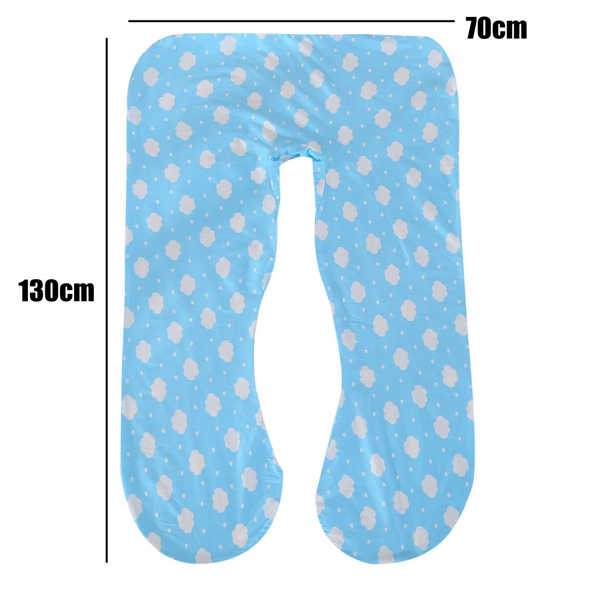 Woman Pregnancy Pillow Cushion U-Shaped Comfortable Full Body Cotton Sleeping Clouds