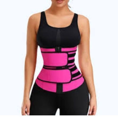 Women Waist Trainer And Double Compressor Straps With Support Zipper