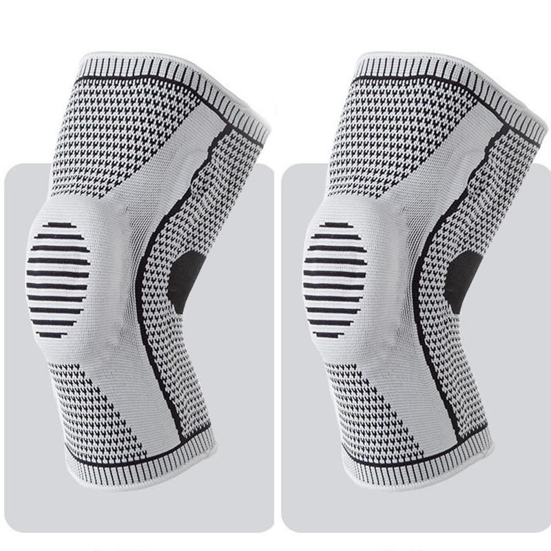 Silicone anti-slip sports knee pads for running basketball football volleyball
