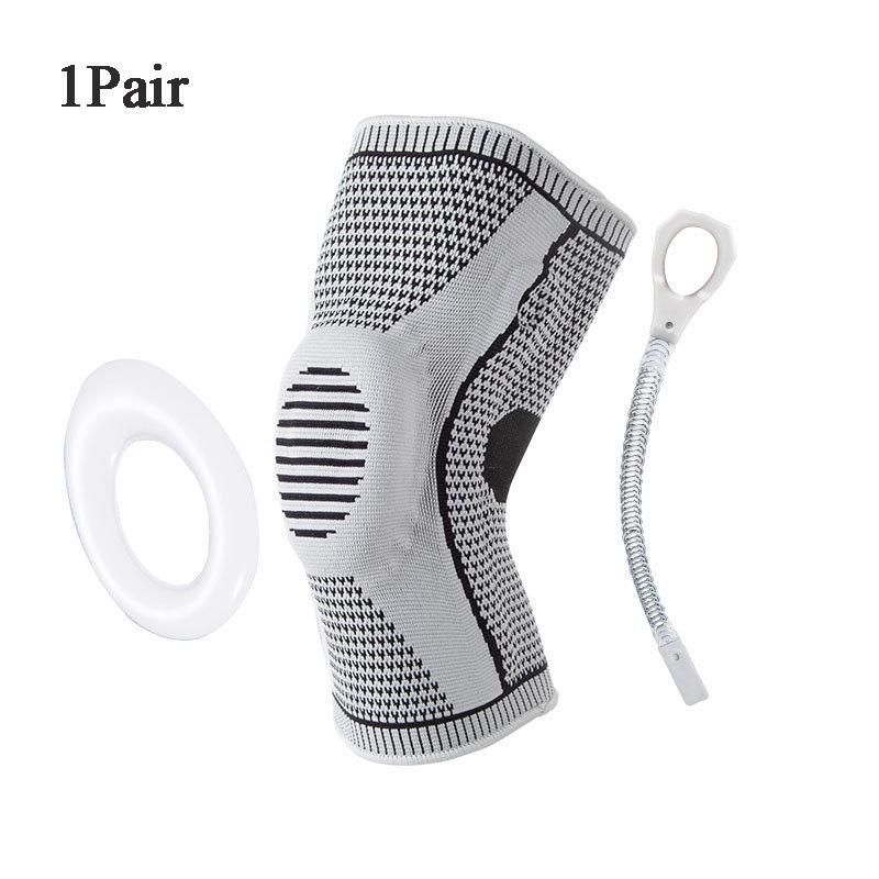 Silicone anti-slip sports knee pads for running basketball football volleyball