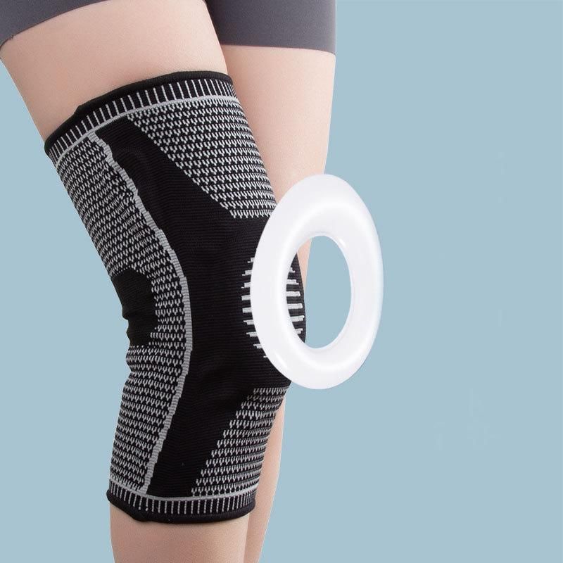 Silicone anti-slip sports knee pads for running basketball football volleyball