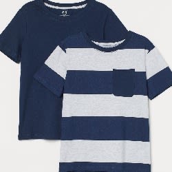 Cotton T-Shirt- 2ieces