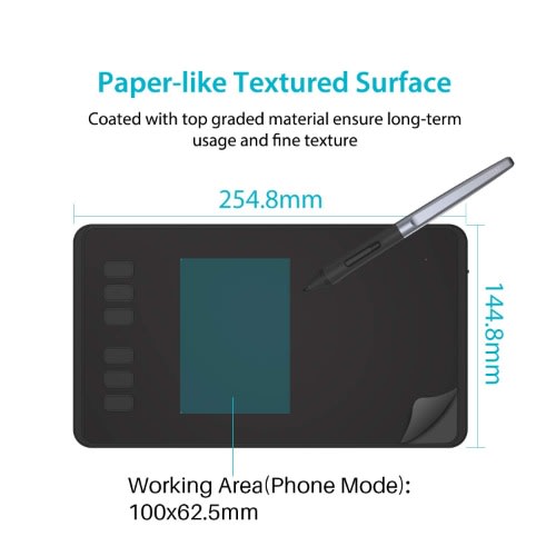 H640p Inspiroy Portable Drawing And Signature Tablet