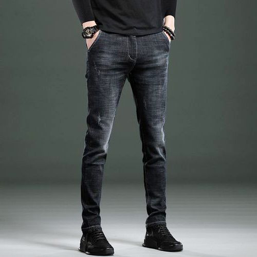Smart STOCK Jeans For Men - Black