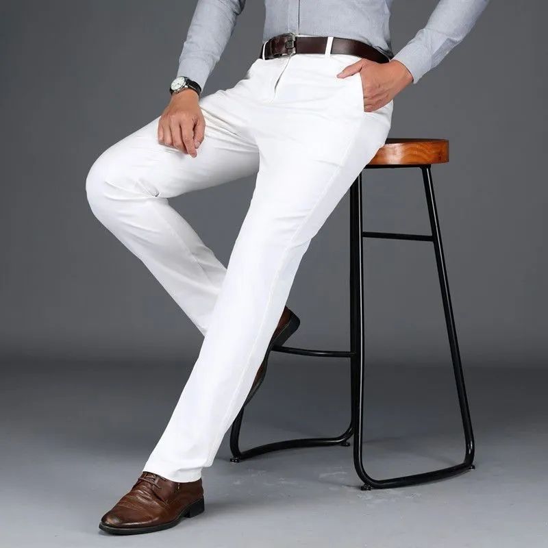 High Quality Chinos Trouser - Pure White