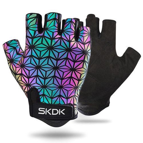 Gym Fitness Gloves Body Building Weight Lifting Sports Exercise Workout Half Finger Hand Protector