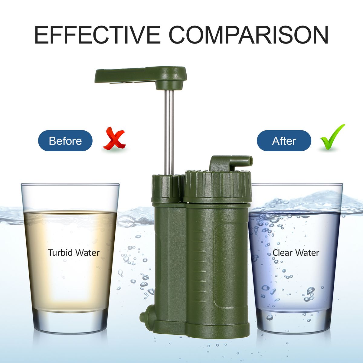 Outdoor Water Filtration System Water Purifier Water Filter