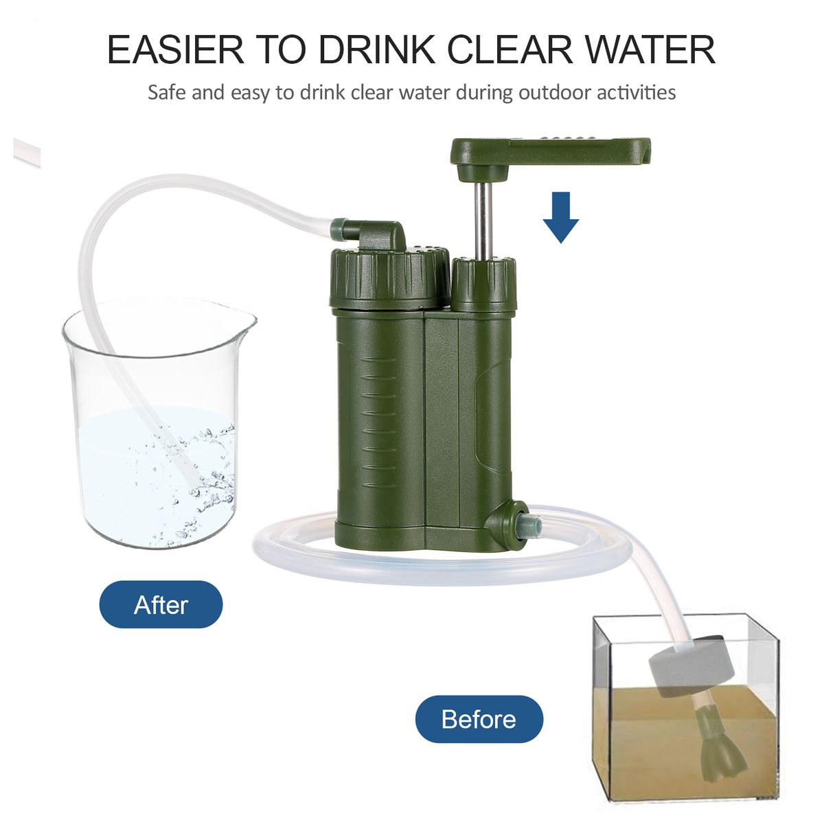 Outdoor Water Filtration System Water Purifier Water Filter