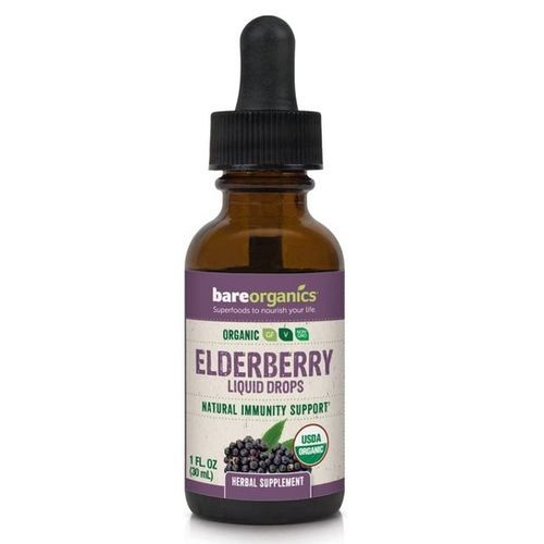 Organic Elderberry Liquid Drops 30ml