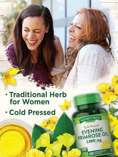 Cold Pressed Evening Primrose Oil - 60 Softgels