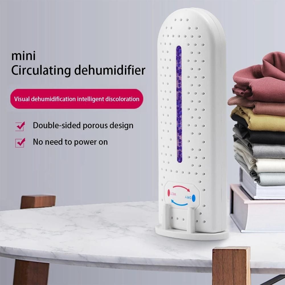 Mini Air Dryer Bathroom Bedroom Dehumidifying Recyclable Moisture Absorber Portable Indoor De