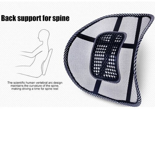 Mesh Cushion Office Chair & Car Seat Lumbar Back Support