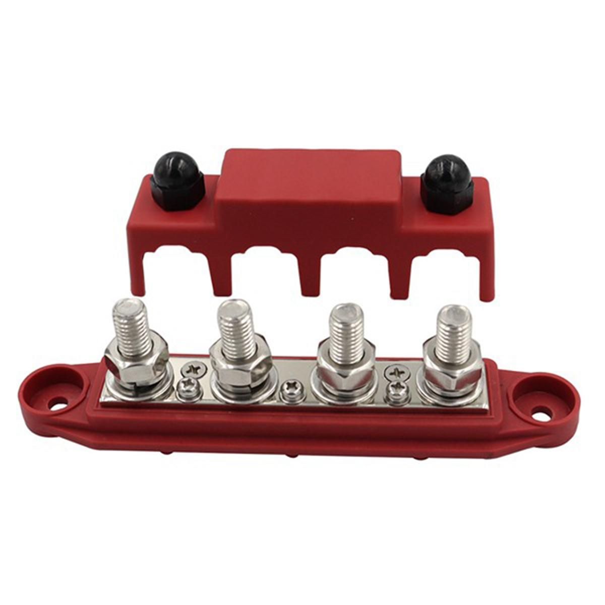 M8 DC 48V 250A 4 Terminal Studs Busbar Power Distribution