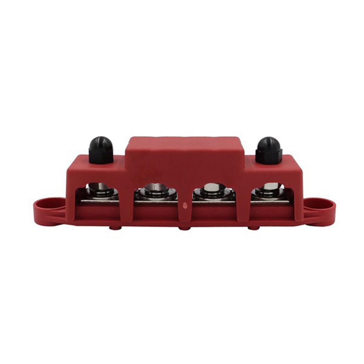 M8 DC 48V 250A 4 Terminal Studs Busbar Power Distribution