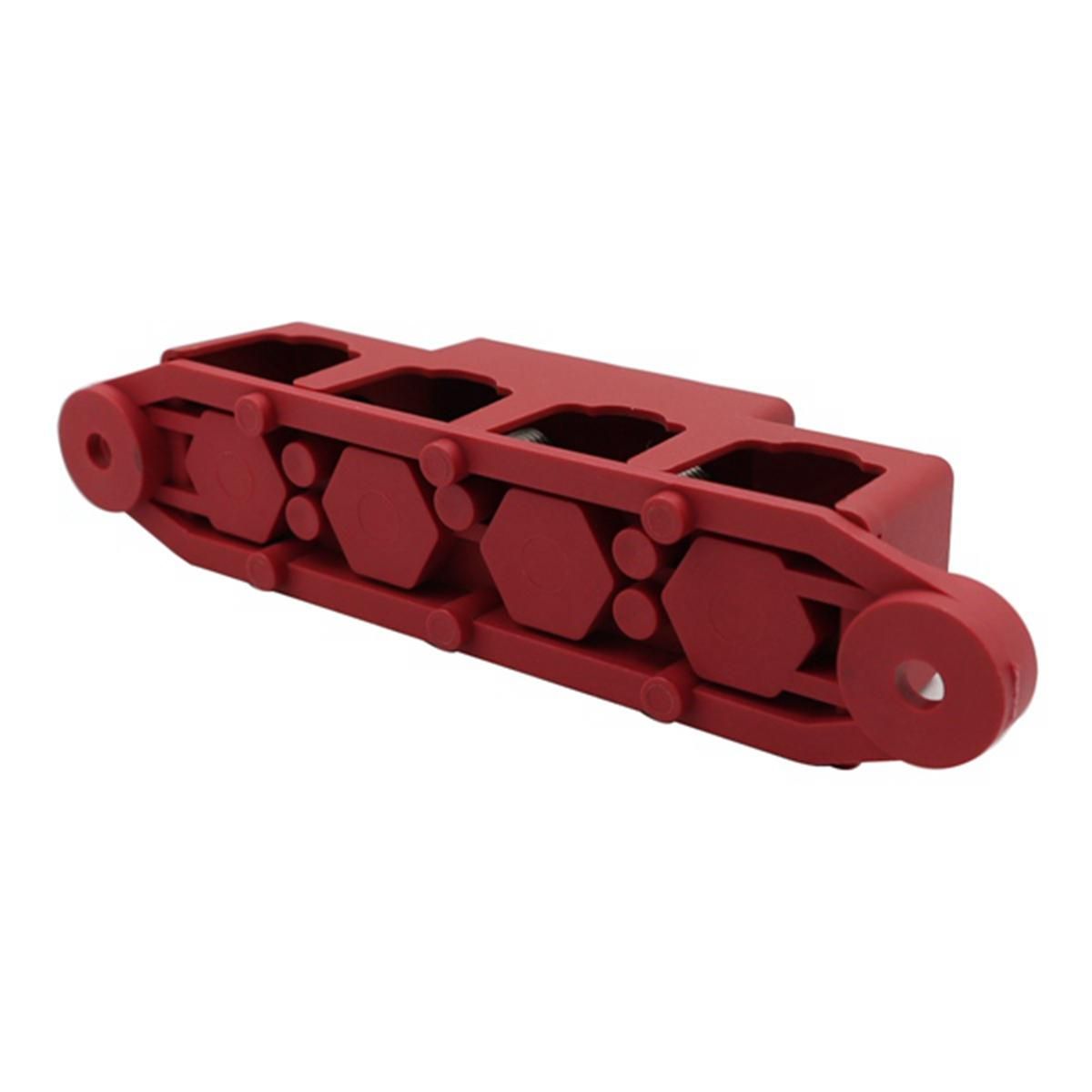 M8 DC 48V 250A 4 Terminal Studs Busbar Power Distribution