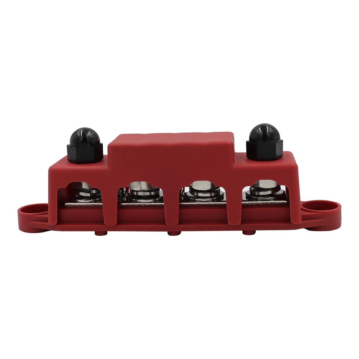 M8 DC 48V 250A 4 Terminal Studs Busbar Power Distribution