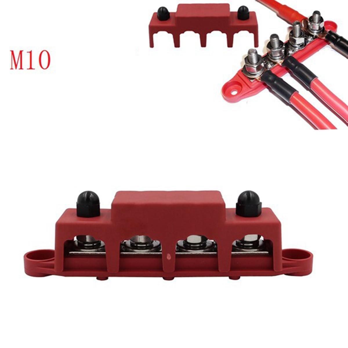 M8 DC 48V 250A 4 Terminal Studs Busbar Power Distribution