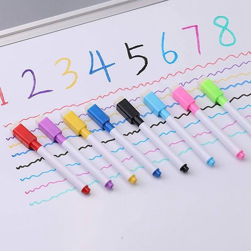 Magnetic Dry Erase Marker Holder, 8 Pieces Magnetic Dry
